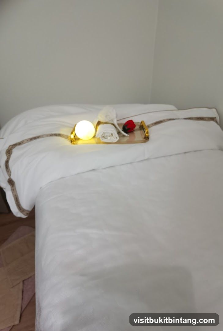 Spa Bed Setup