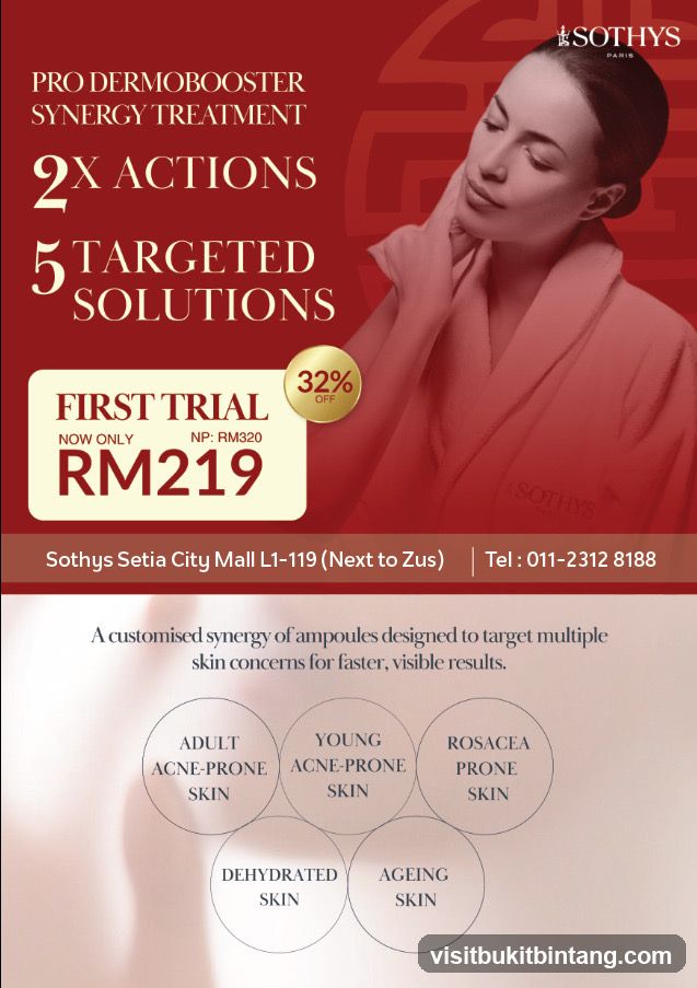 Sothys Pro Dermobooster Synergy Treatment Promotion