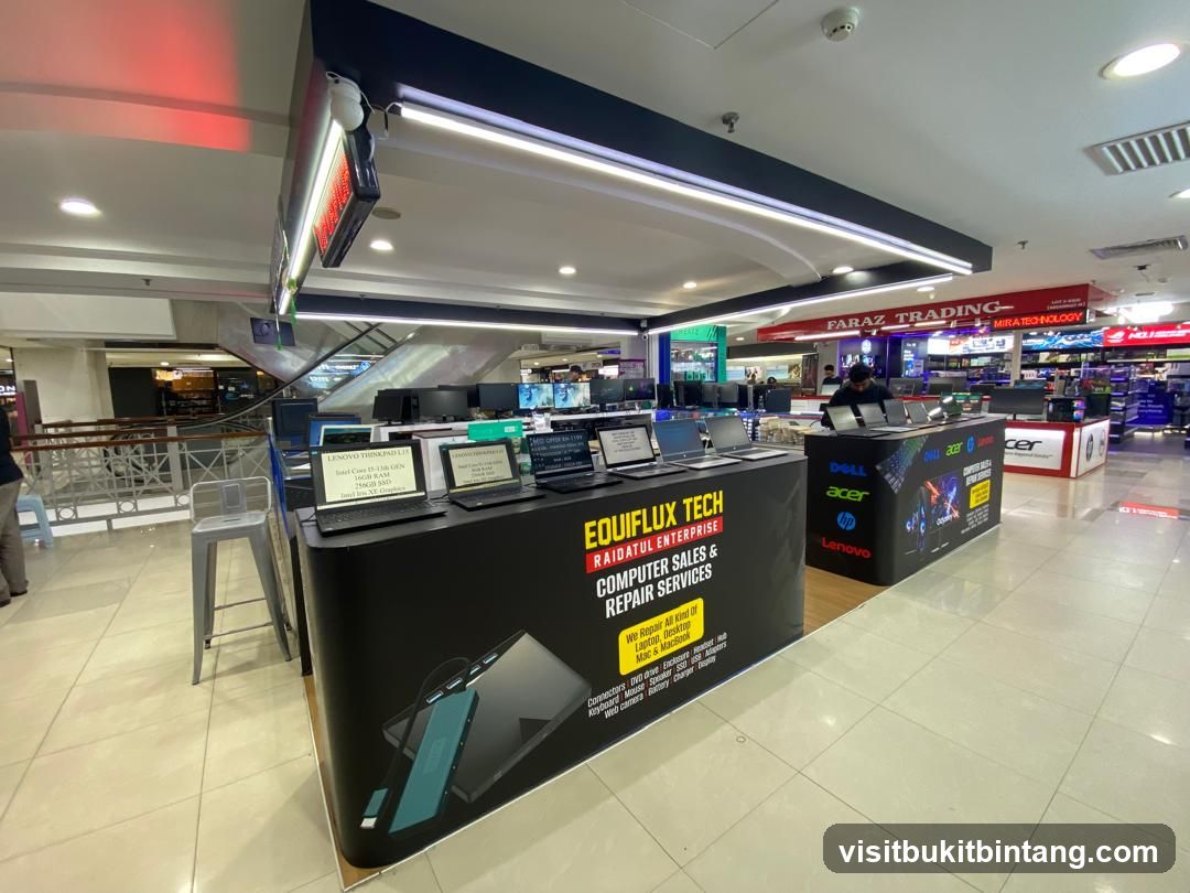Computer Sales and Repair Kiosk