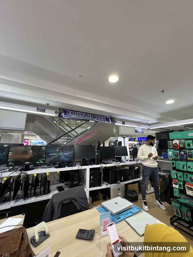 Computer Store Interior