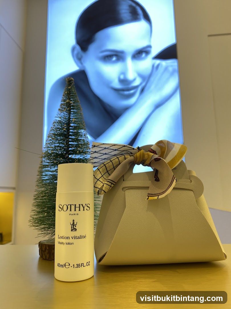 Sothys Vitality Lotion Display