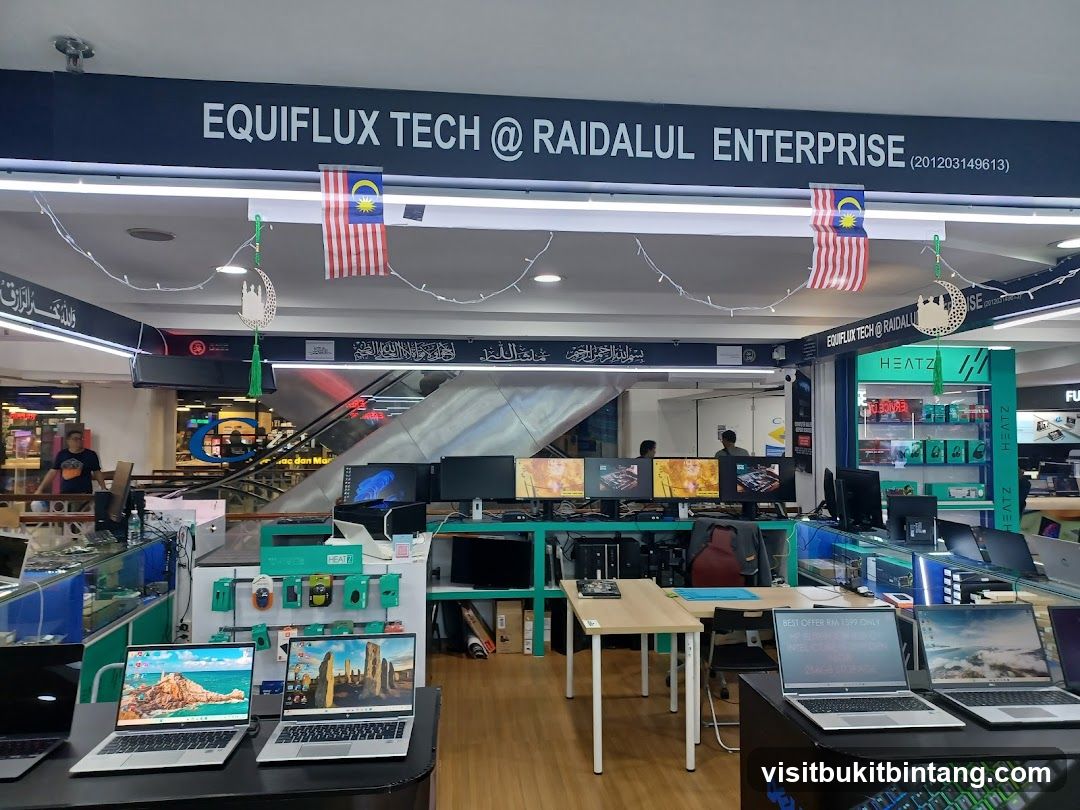 Electronics Store Interior