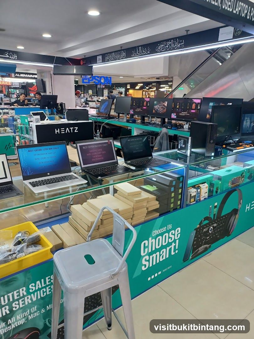Computer Store Display