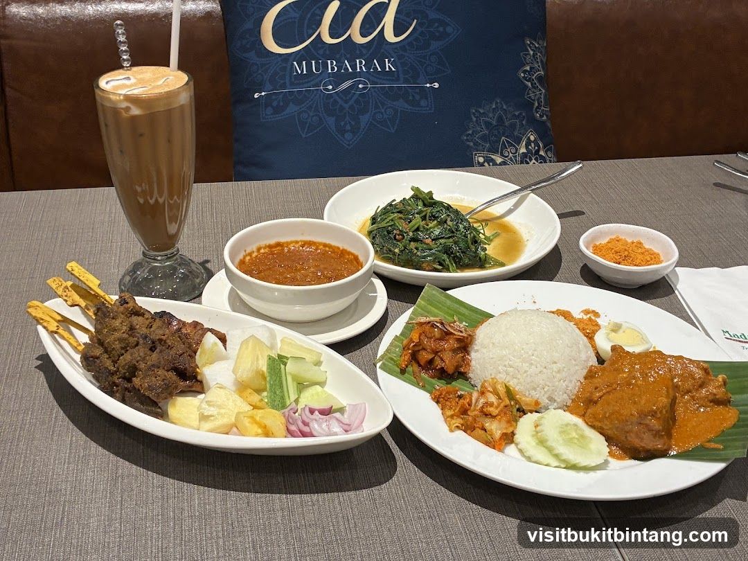 Mudik Mubarak Meal Spread