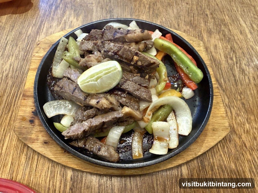 Sizzling Steak and Peppers