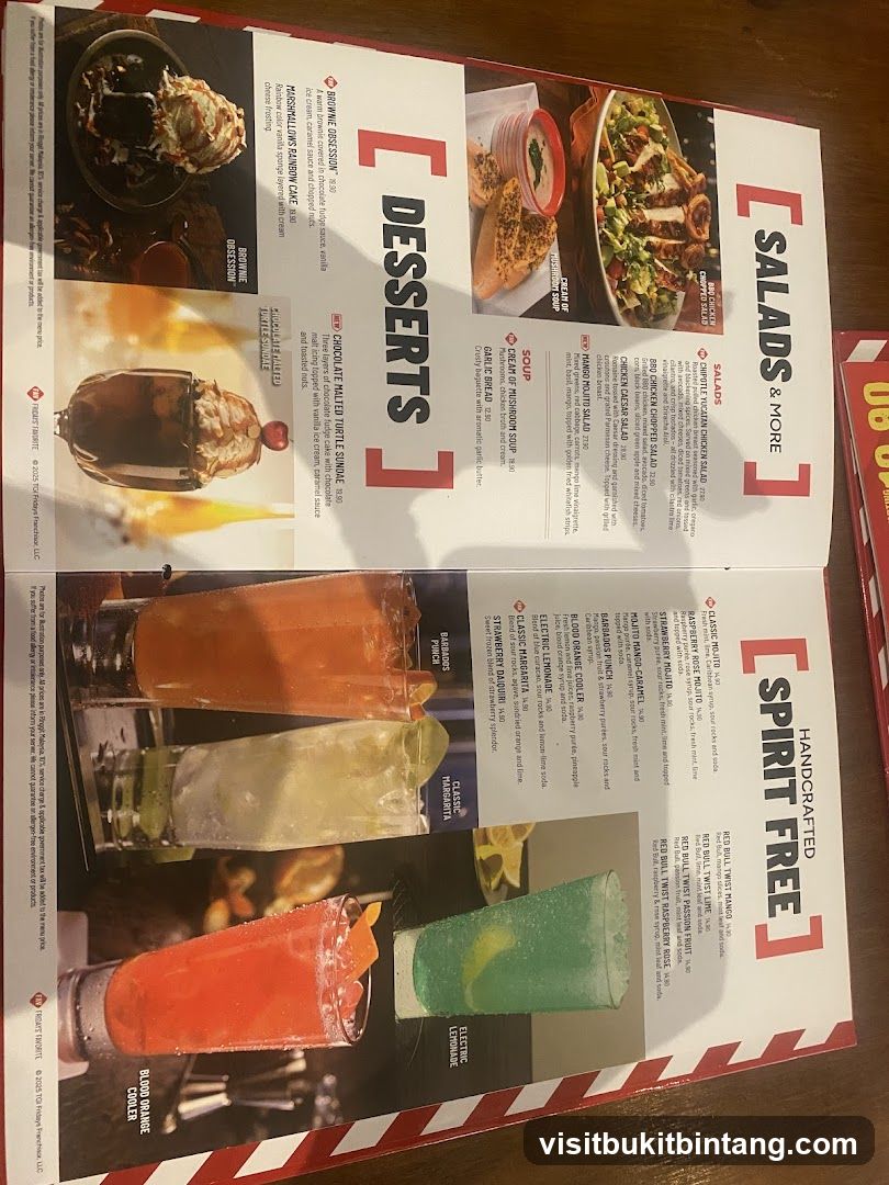 Restaurant Menu Page