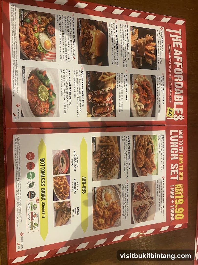 The Affordable $ Menu