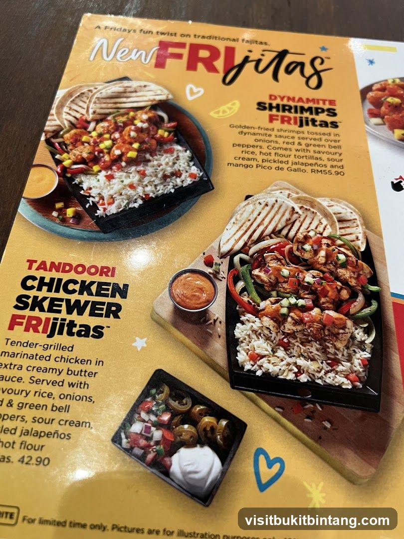 New Fri Jitas Menu Page