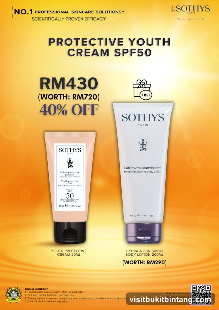 Sothys Protective Youth Cream SPF50 Promotion