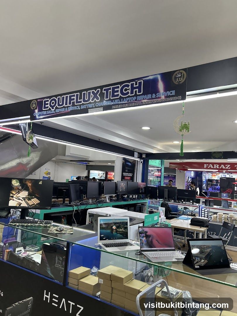 Computer Store Interior