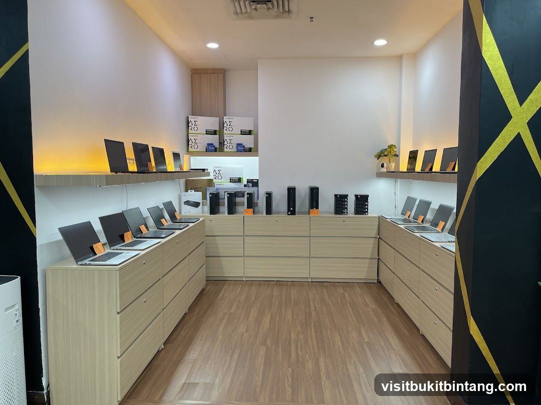 Computer Store Display