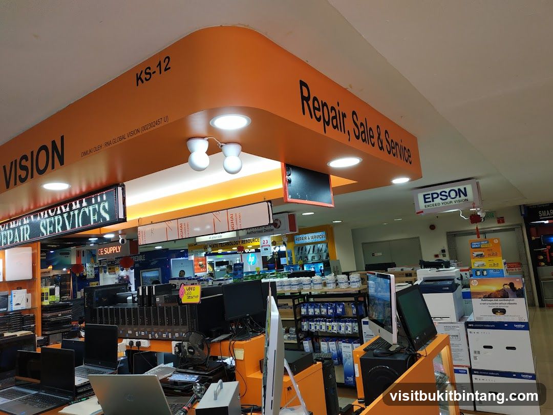 Computer Store Interior