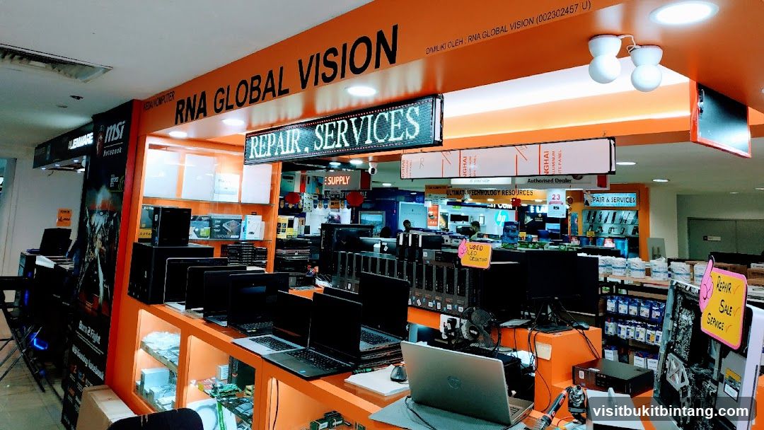 Computer Store Interior