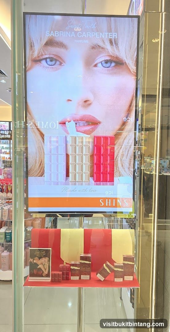 Sweet Tooth Perfume Display