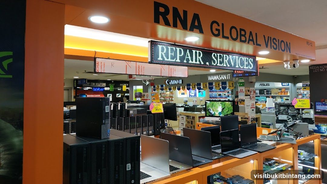 Computer Store Interior