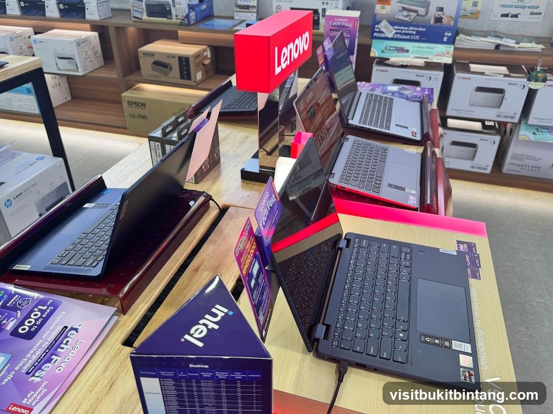Lenovo Tech Fest Display