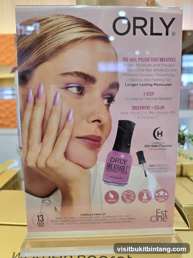 ORLY Breathable Nail Polish Display