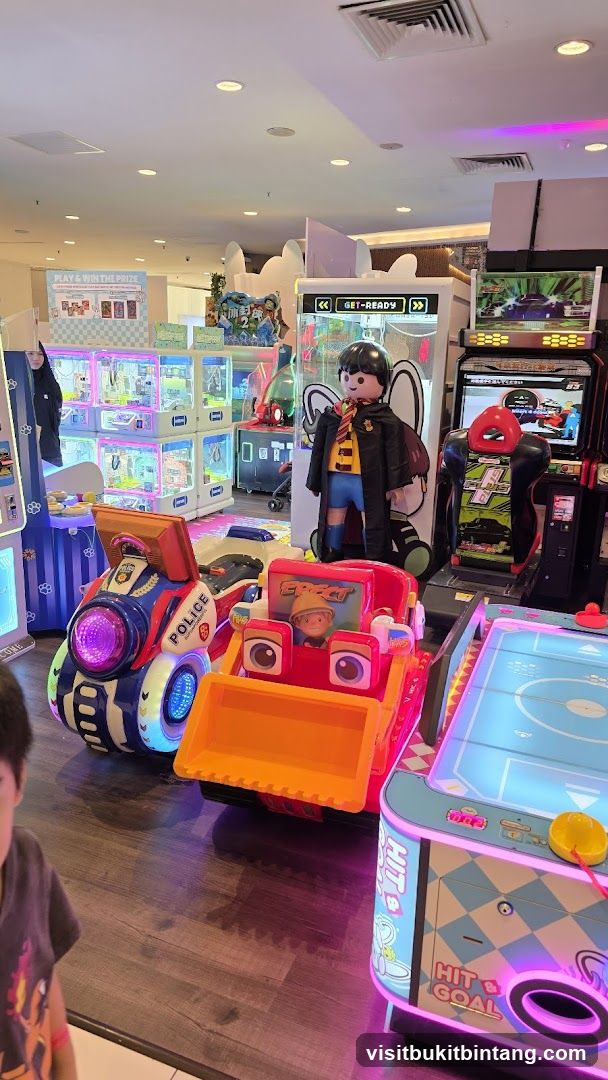Arcade Game Area Interior