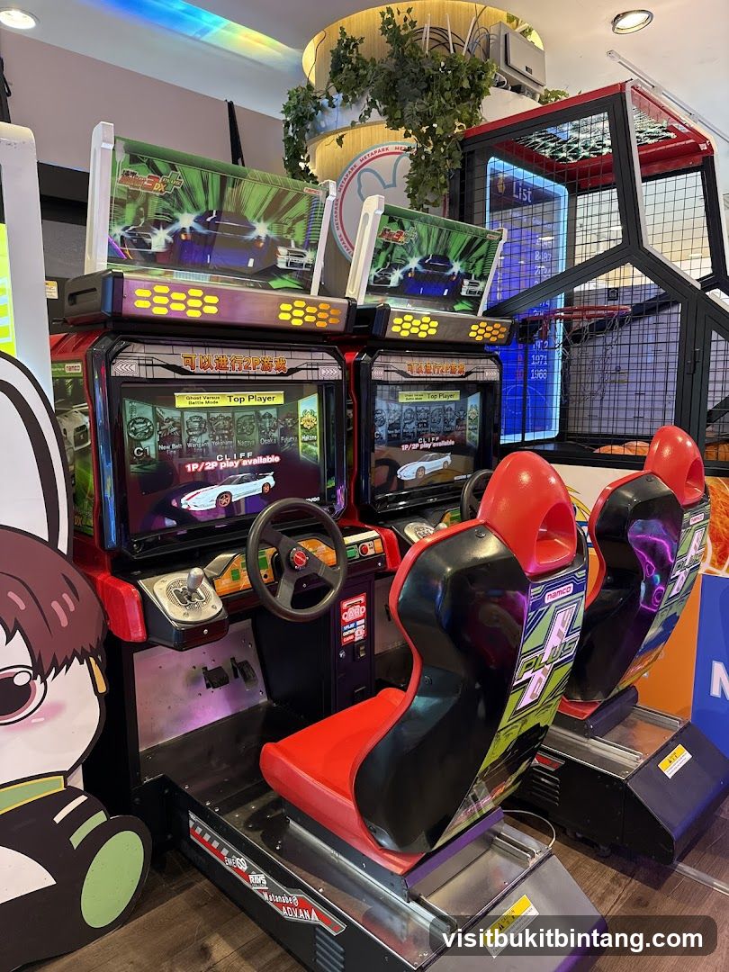 Arcade Game Machines Interior
