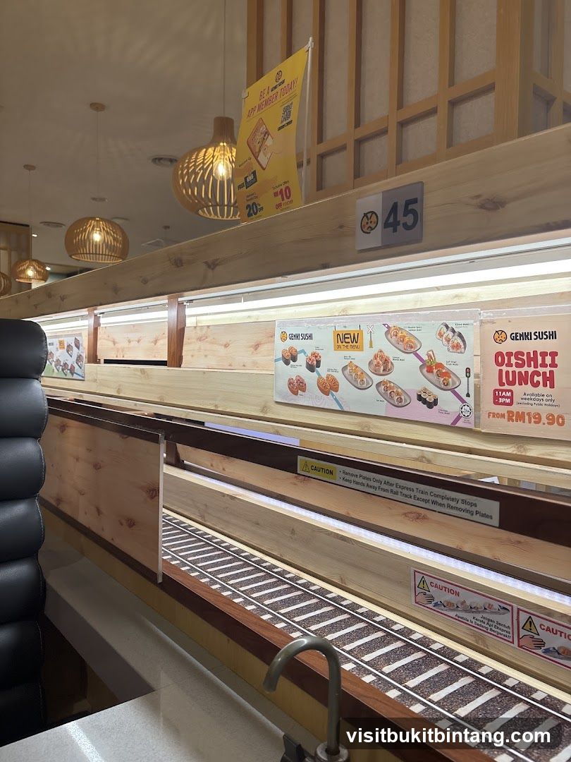 Genki Sushi Interior