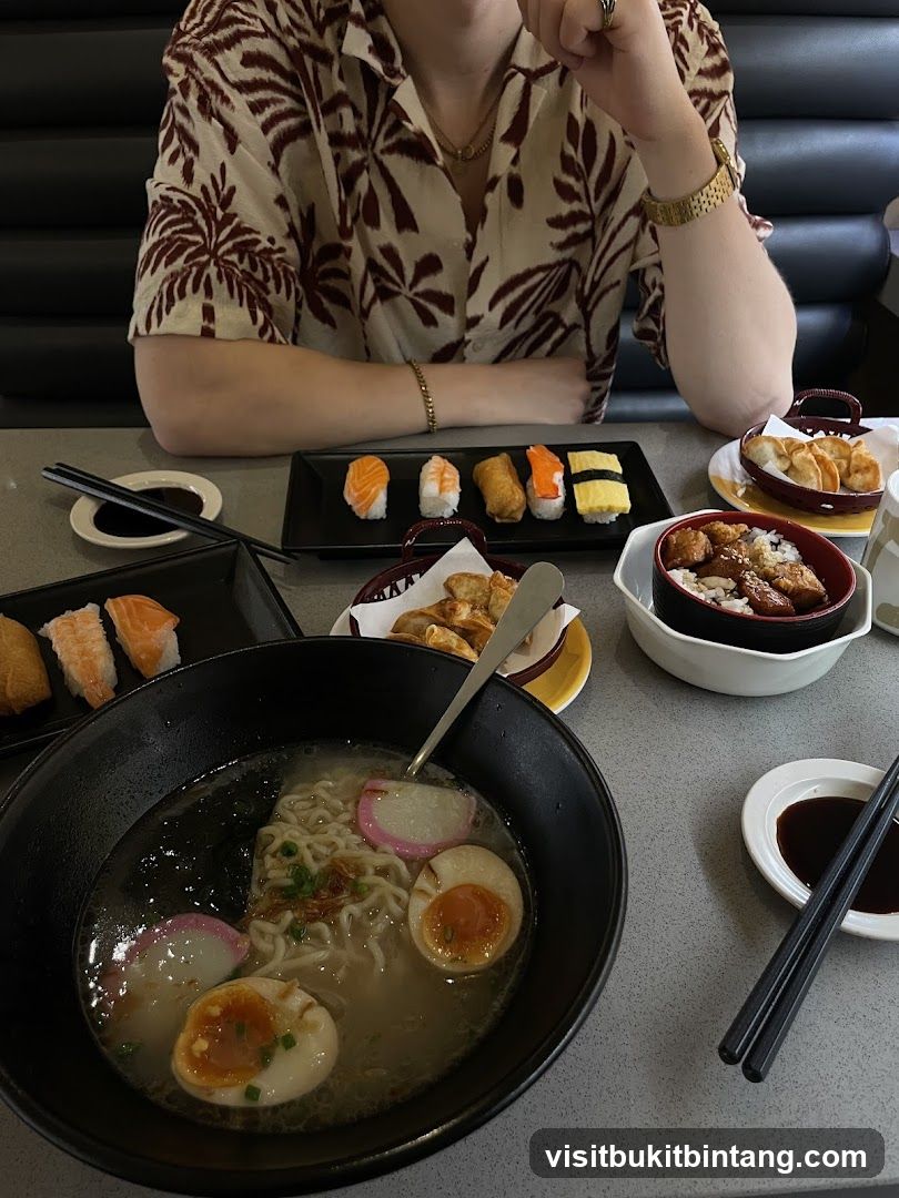 Sushi and Ramen Meal