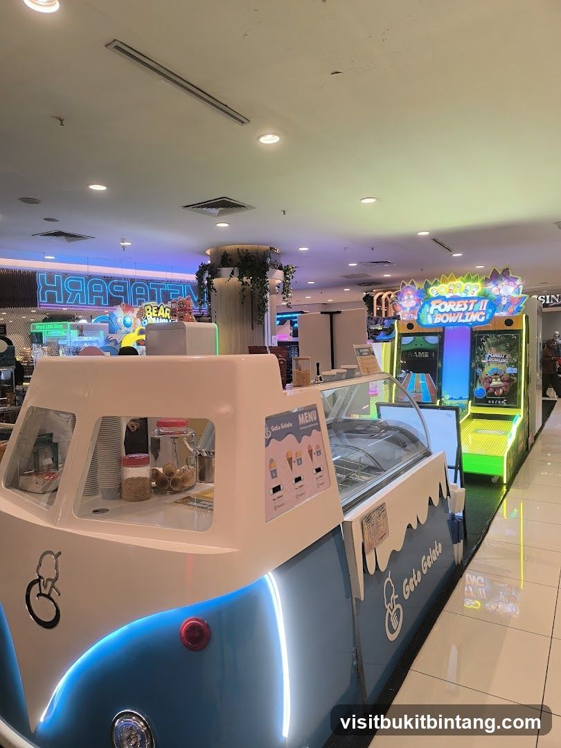 Ice Cream Shop Interior