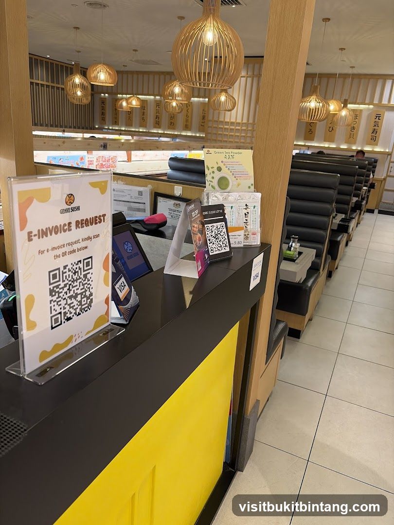 Genki Sushi Counter