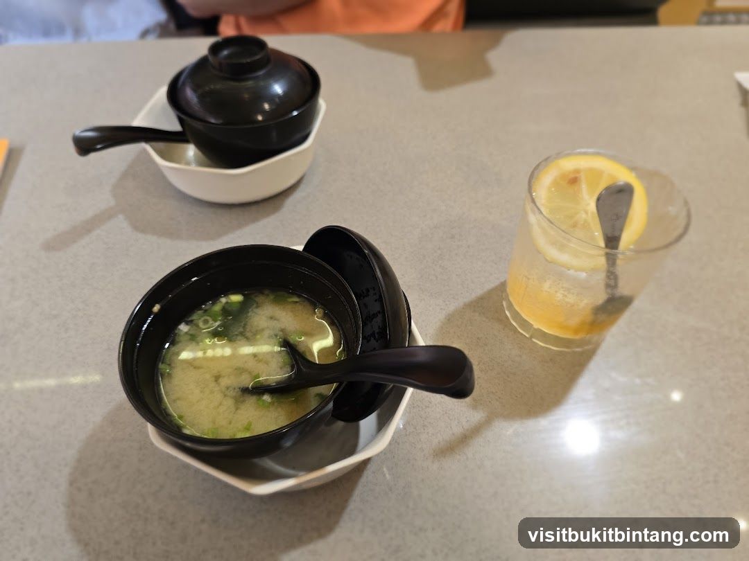Miso Soup and Drink