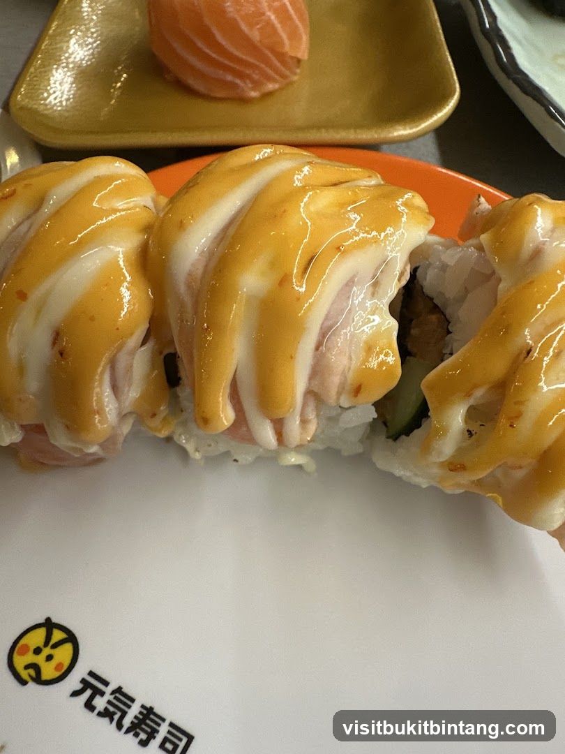Sushi Rolls with Salmon