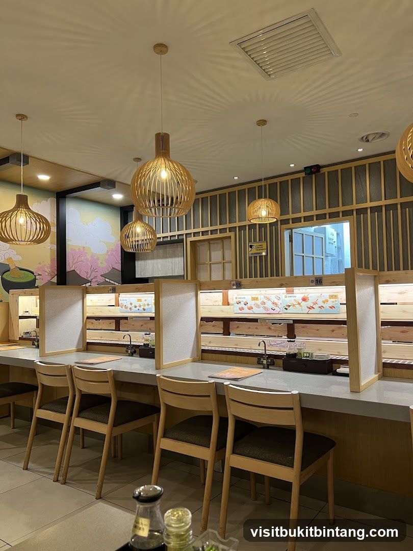 Sushi Restaurant Interior