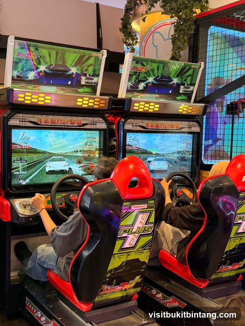 Arcade Racing Game Station