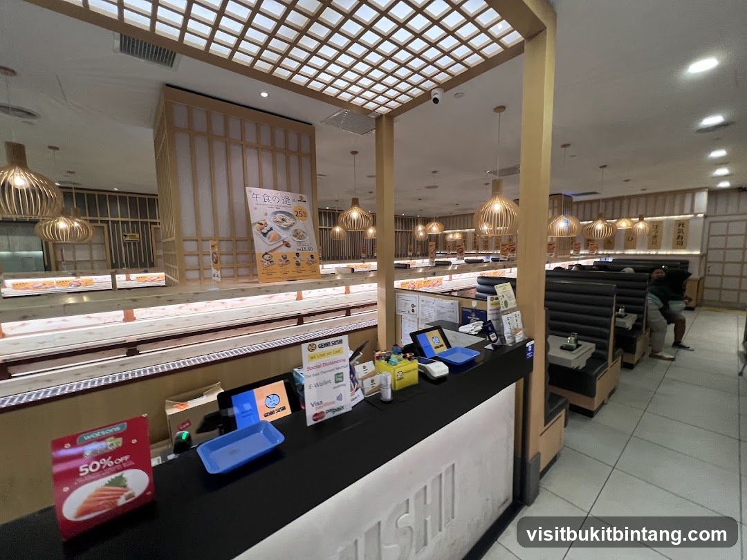 Sushi Restaurant Interior