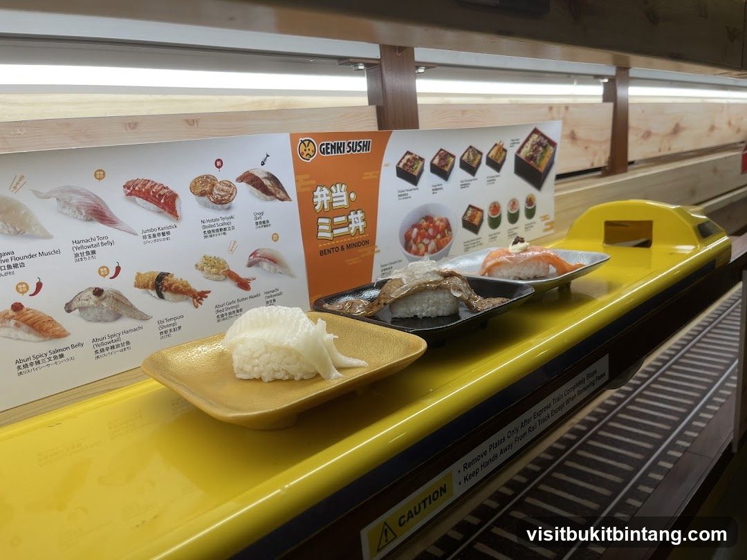 Genki Sushi Conveyor Belt