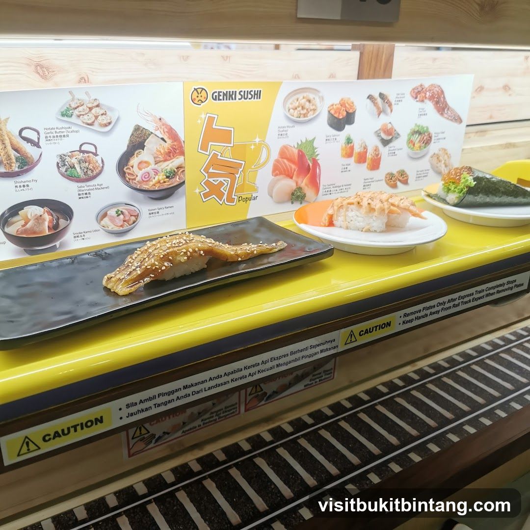 Genki Sushi Conveyor Belt
