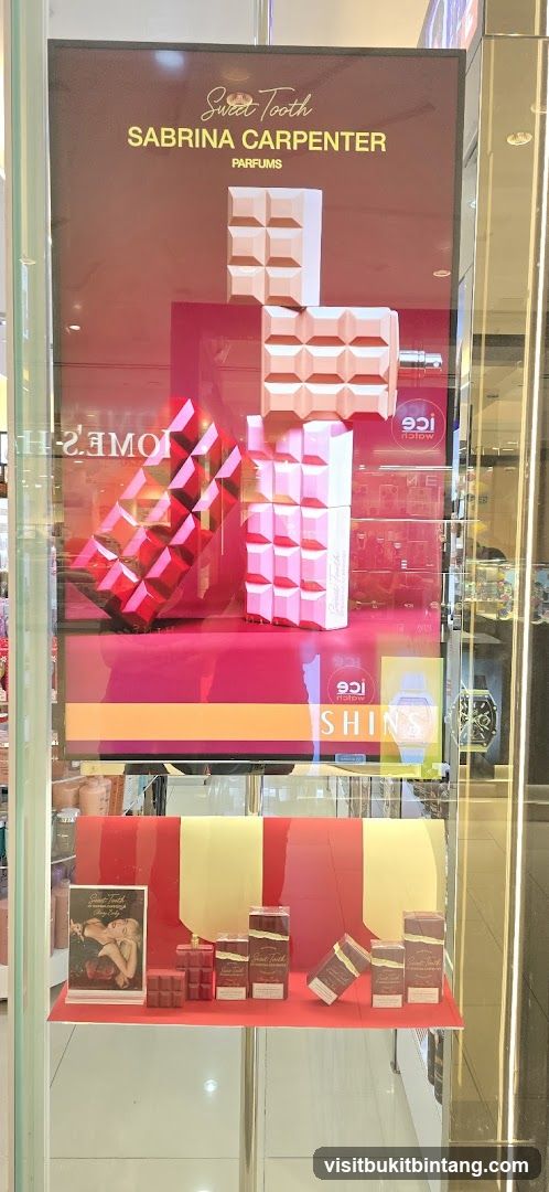 Sweet Tooth Sabrina Carpenter Perfumes Display
