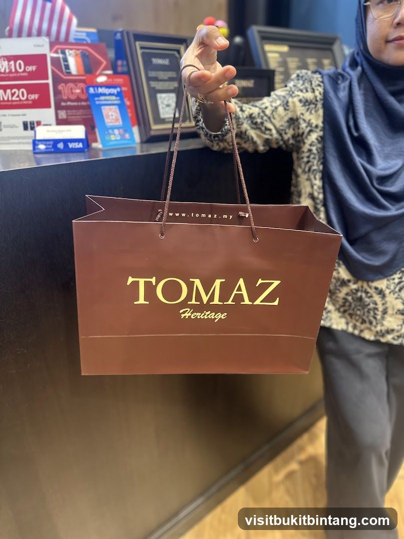 Shopping Bag with Brand Name