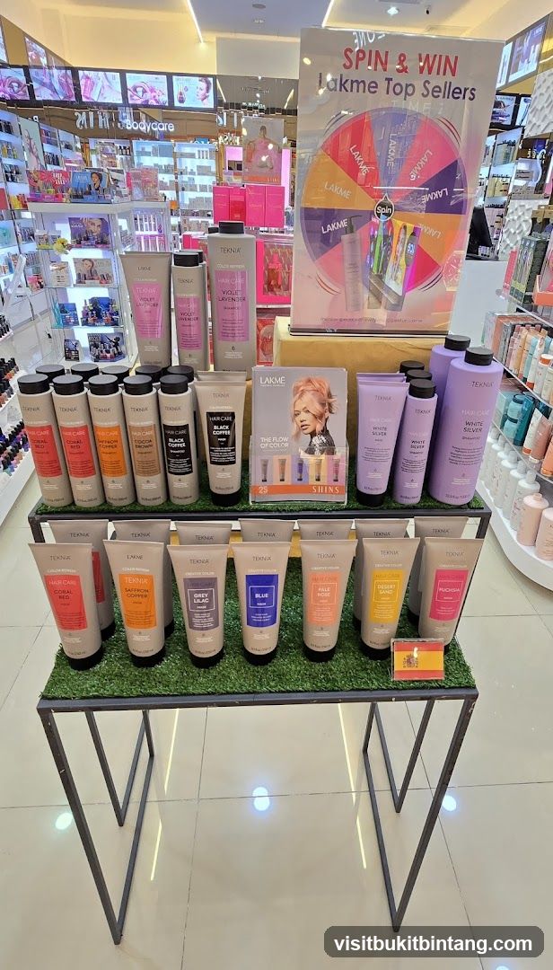 Lakme Top Sellers Display
