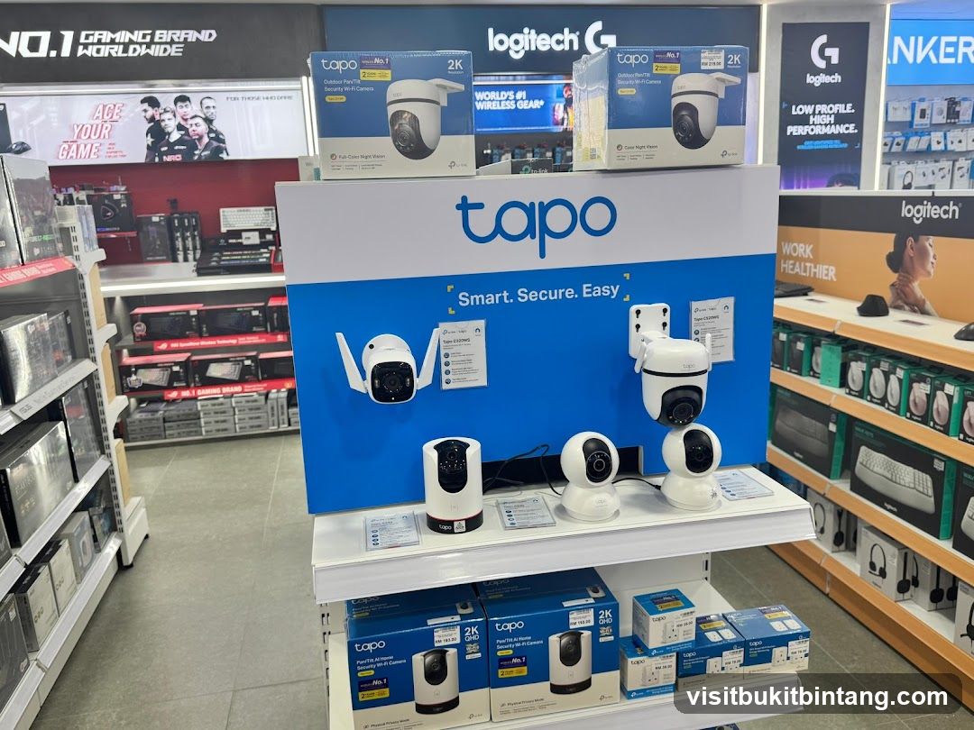 Tapo Security Cameras Display