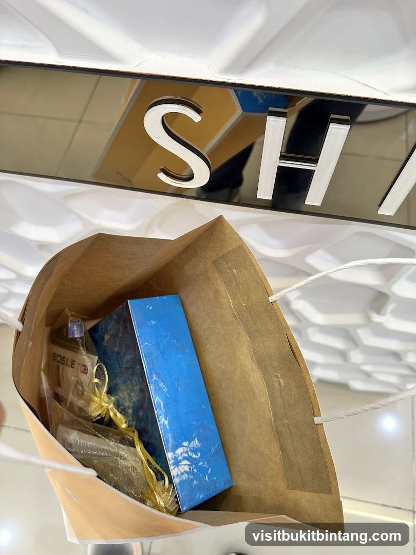 Shopping Bag with Products