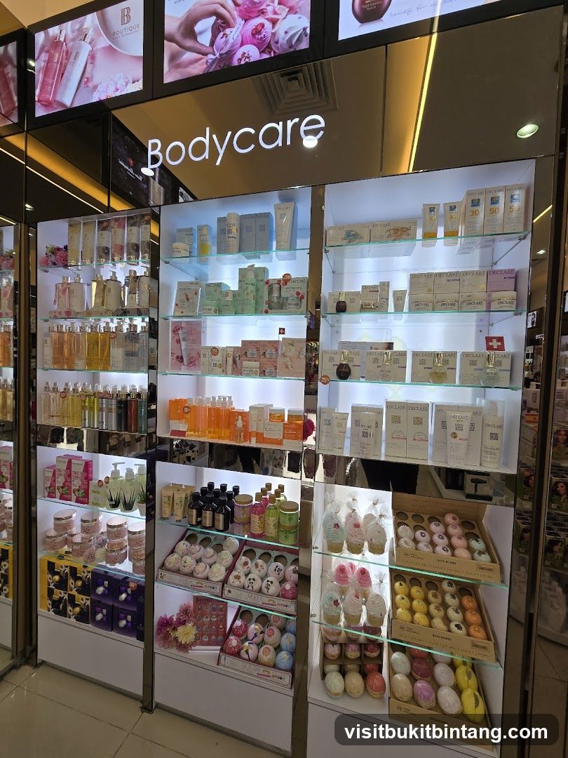 Bodycare Store Display