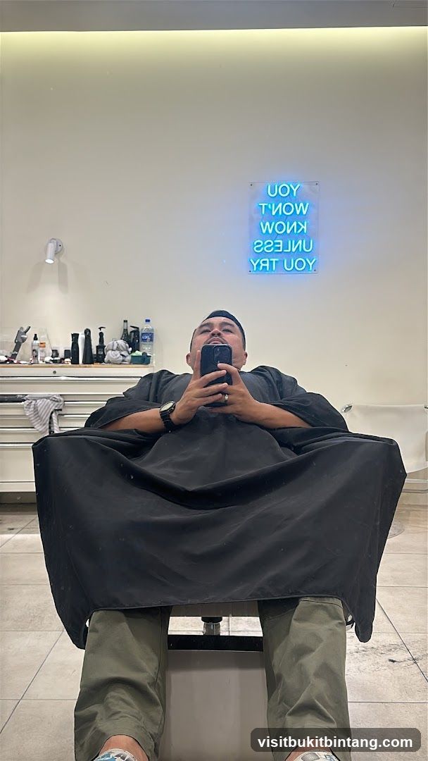 Barber Shop Selfie