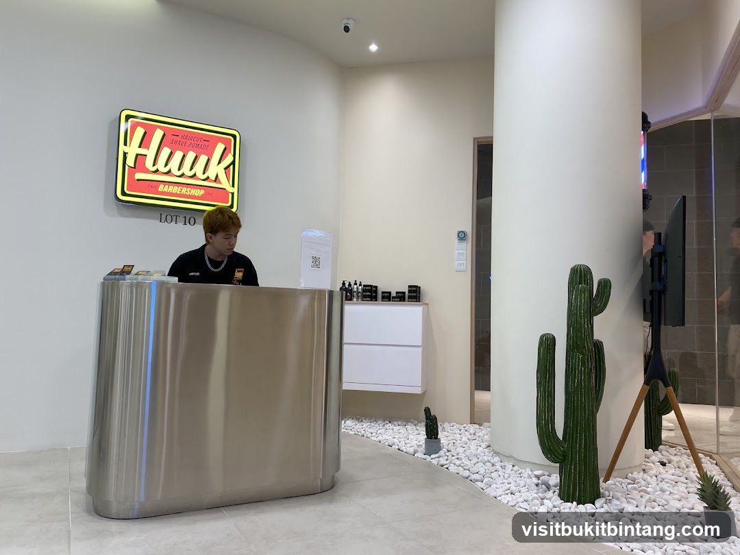 Barbershop Reception Area