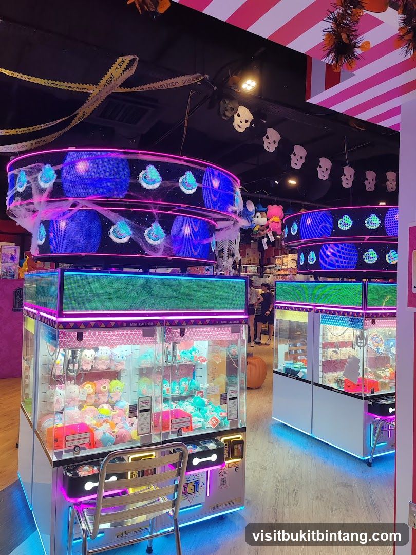 Claw Machine Arcade Interior