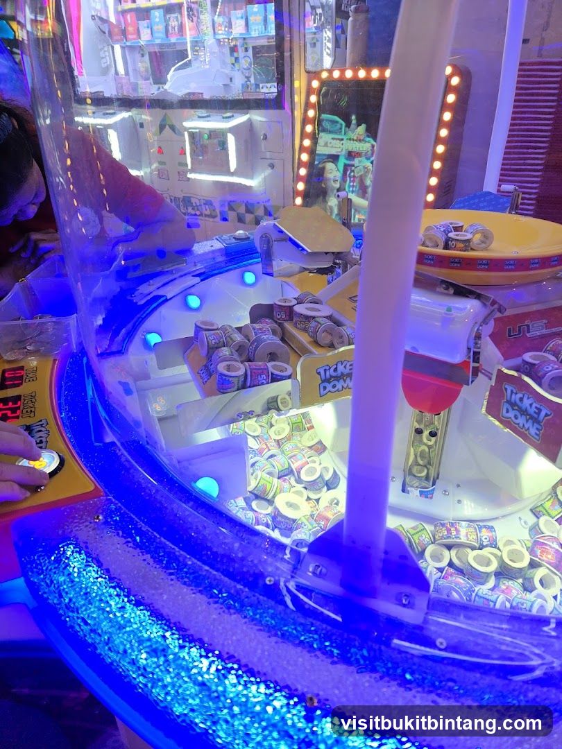 Arcade Game Machine Interior