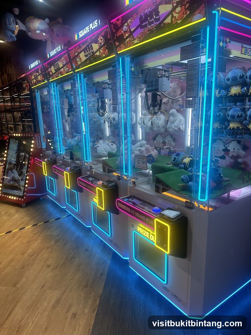 Arcade Game Machines Interior
