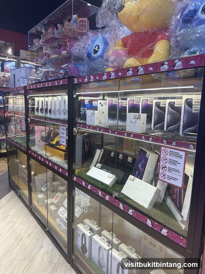 Electronics and Toy Display Case