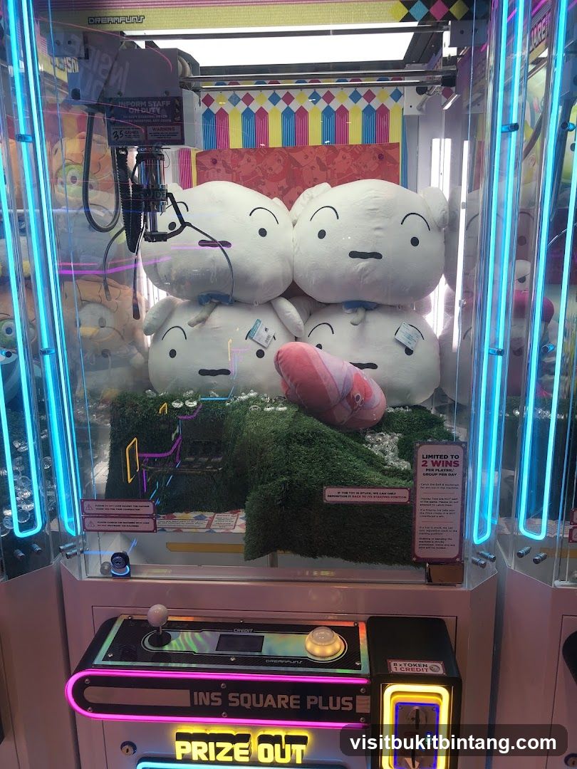 Claw Machine with Plushies