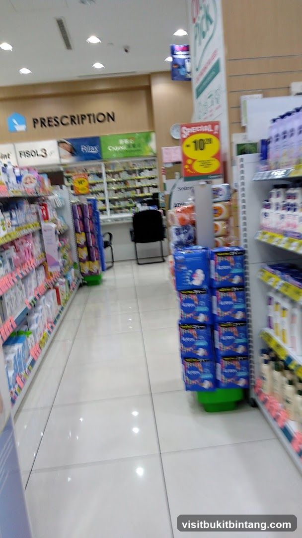 Pharmacy aisle