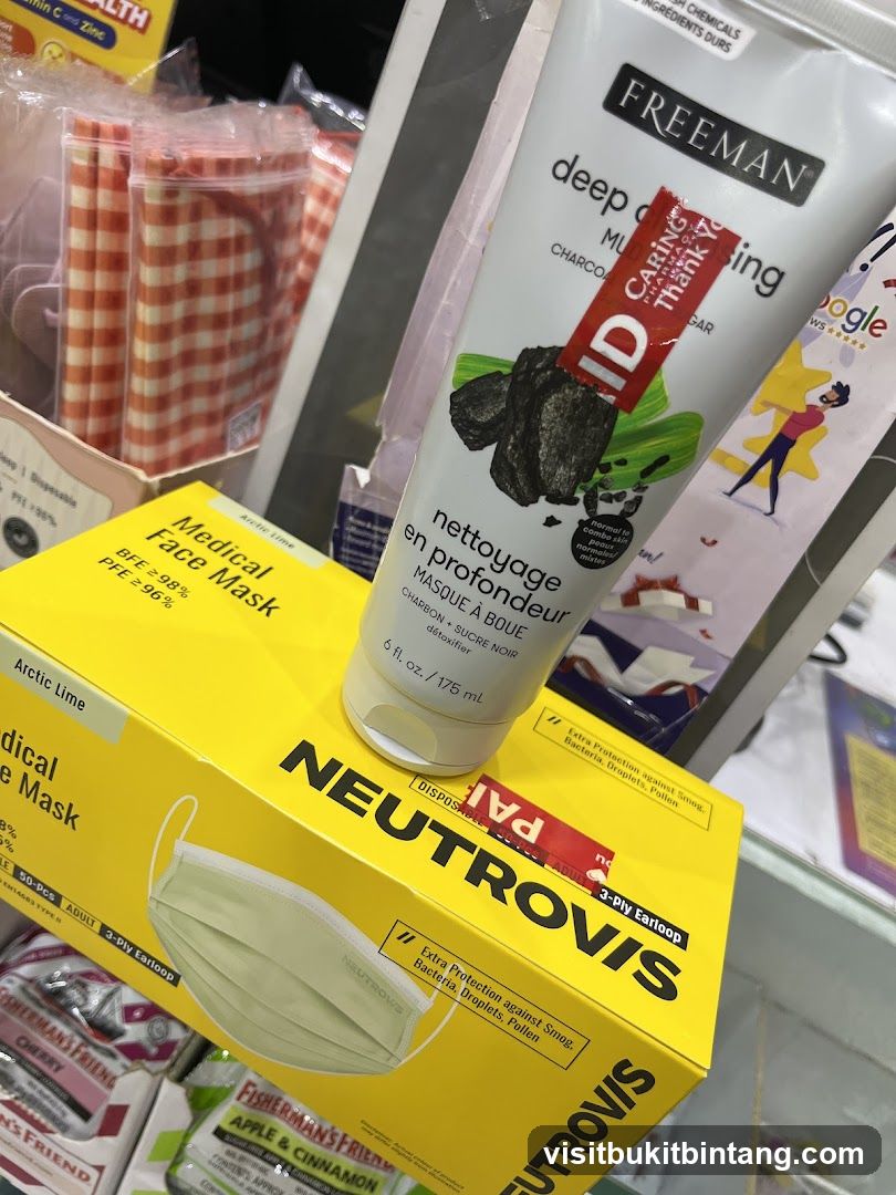 Face Masks and Cleanser
