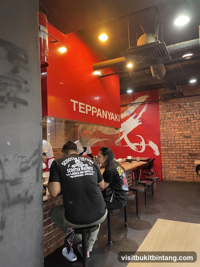 Teppanyaki Restaurant Interior